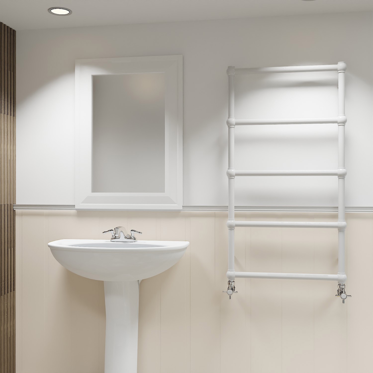 Imers Awena grzejnik łazienkowy dekoracyjny 120x53 cm biały G00353012002