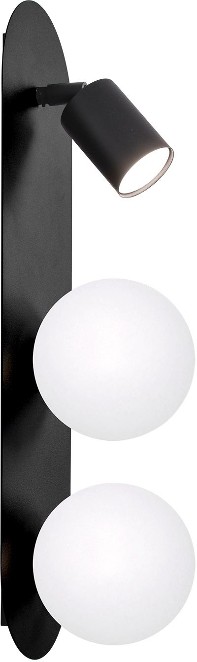 Kaja Aries kinkiet 3x10 W biały-czarny K-5481