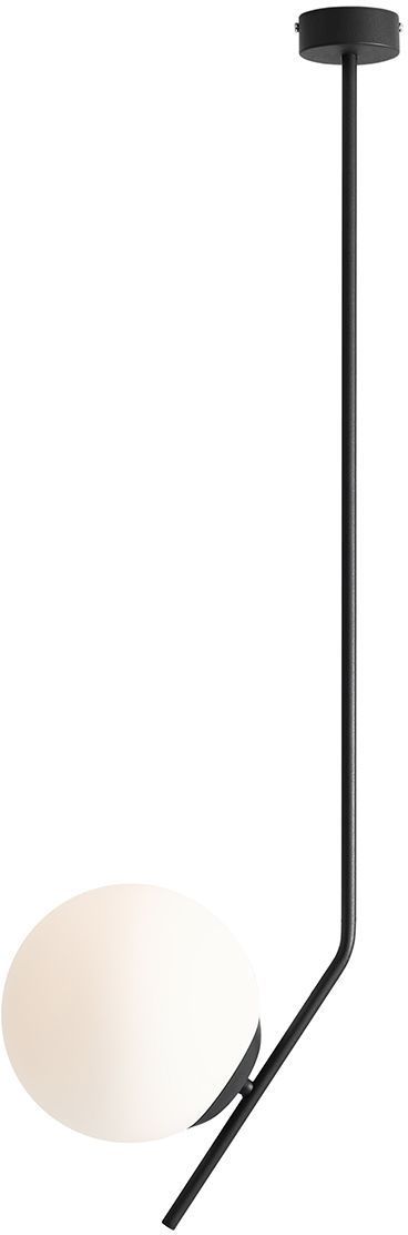 Aldex Gallia lampa podsufitowa 1x15 W czarna 1095PL_G1_L