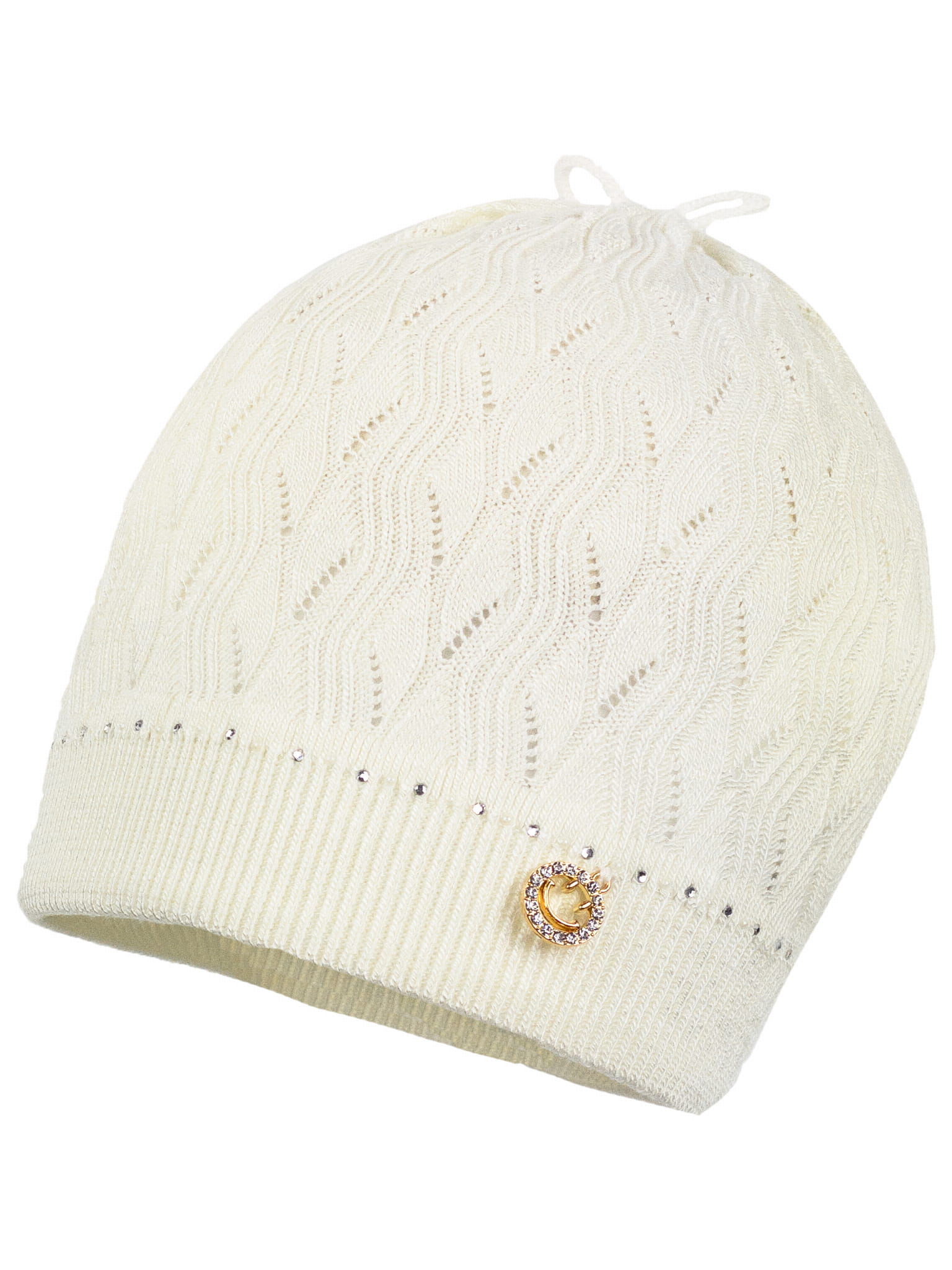 JAMIKS TARRAGONA czapeczka do chrztu dla dziewczynki