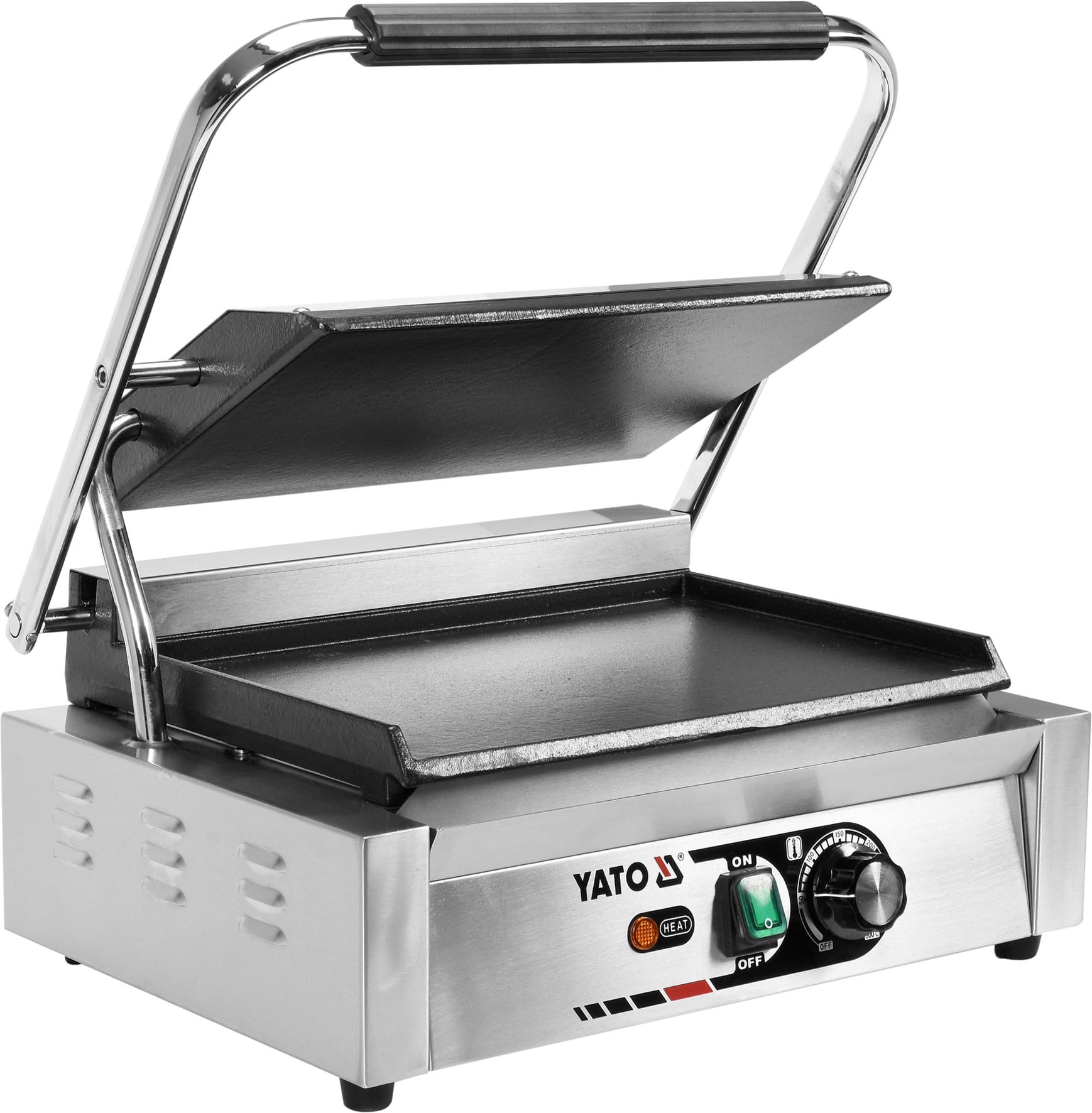 Grill kontaktowy panini gładki 2200 W