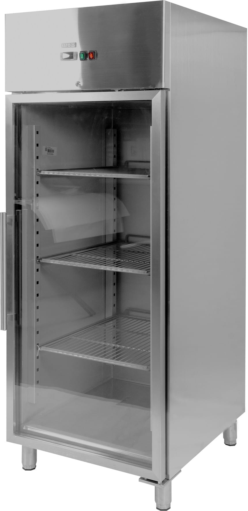 Szafa chłodnicza przeszklona 650L GN 2/1