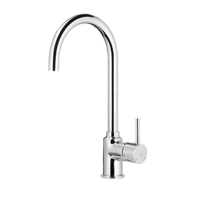 KFA Bateria kuchenna stojąca NEDA z obrotową wylewką chrom 5823-915-0