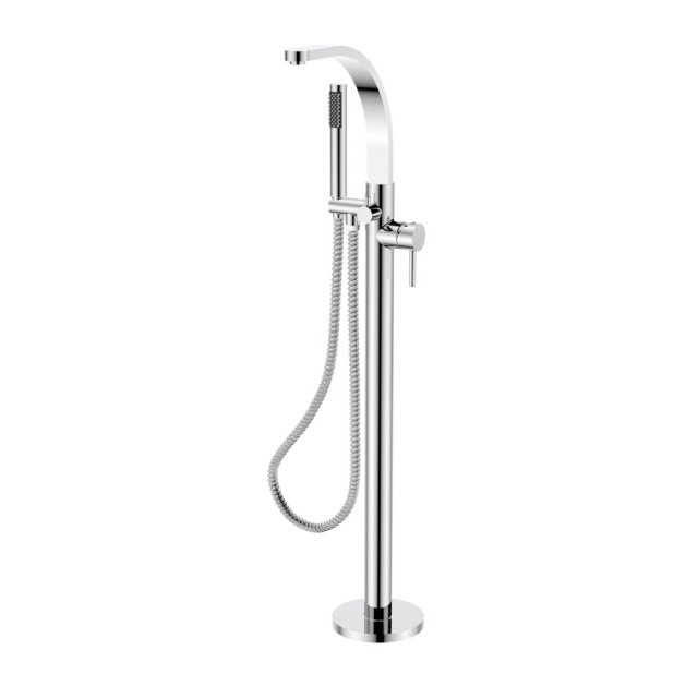 BESCO Bateria wannowa stojąca DECCO III chrom Easy-Box BW-DIII-CH