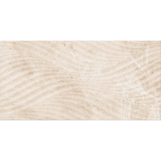 Płytka ścienna NORTH STONE beige structure glossy 29,7x60 gat. II