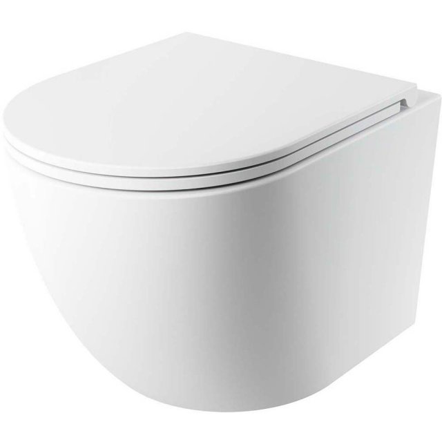 OMNIRES Miska WC podwieszana OTTAWA SILENT POWER z deską wolnoopadają