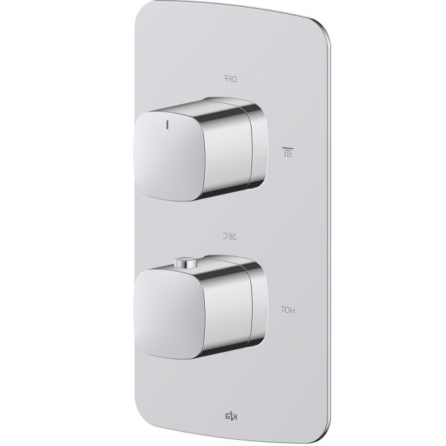 KFA Bateria prysznicowa MALAGA podtynkowa termostatyczna solo chrom 5