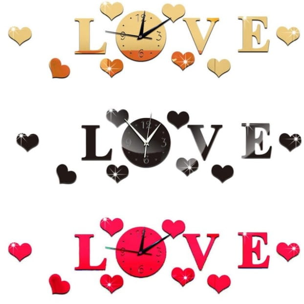 Zegar ścienny LOVE