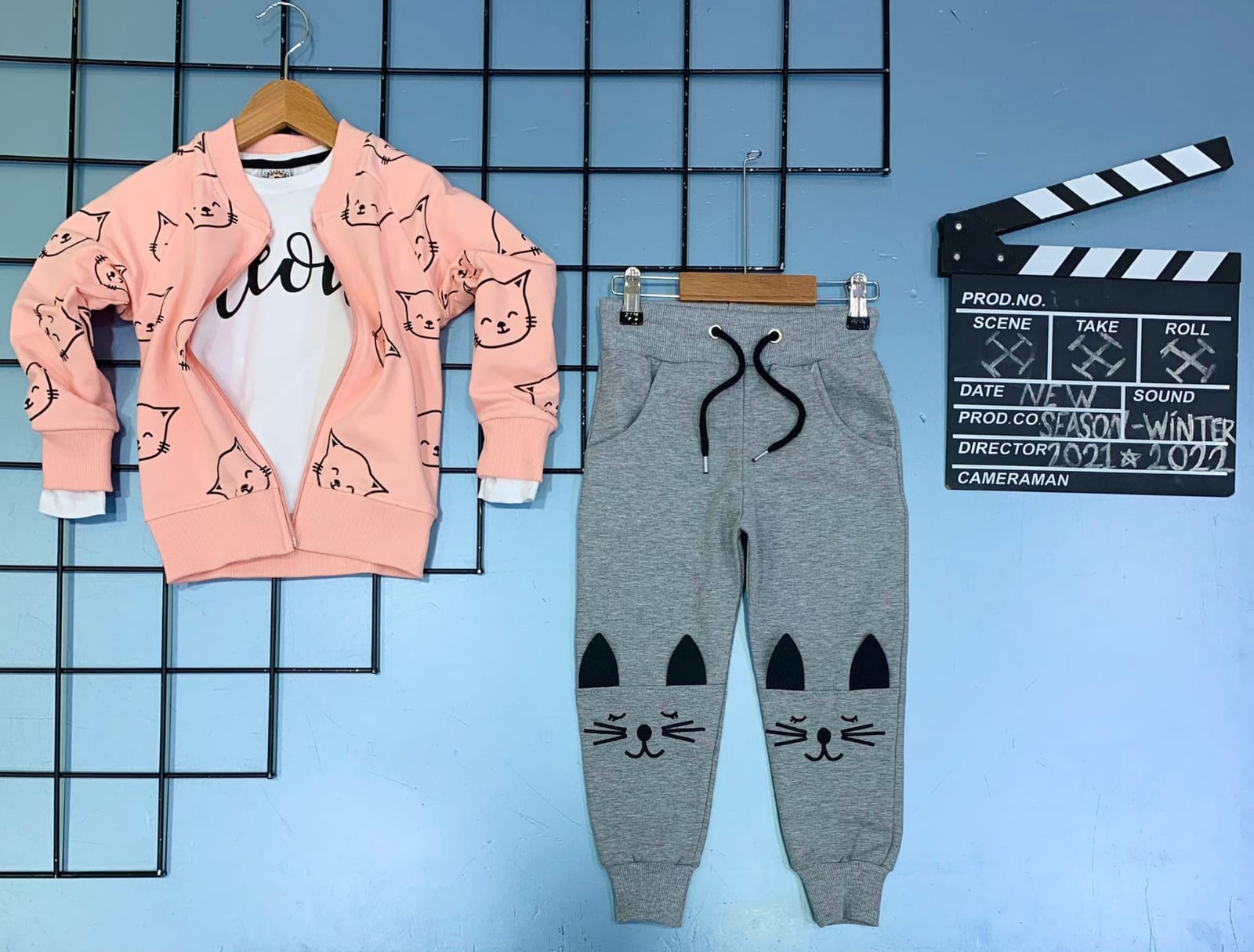 Komplet dla dziewczynki 3 części