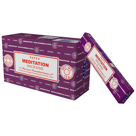 Kadzidełka SATYA Meditation (medytacyjne) - 15g