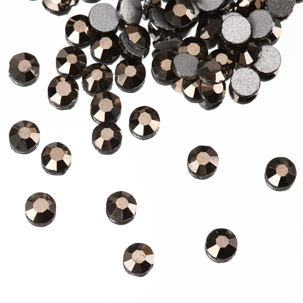 Cyrkonie do paznokci szklane SS10 Black Diamond ok.50 szt