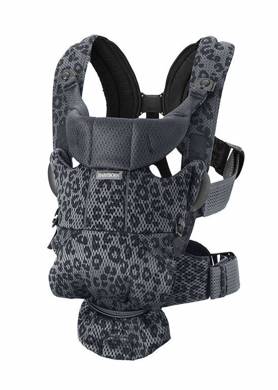 Babybjorn, Move 3D Mesh - nosidełko-Antracyt/Leopard