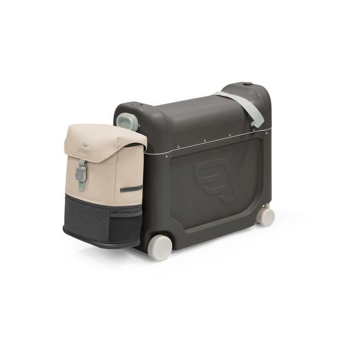 Stokke Jetkids Bedbox Travel Bundle New - zestaw podróżny walizka + plecak-Midnight Grey