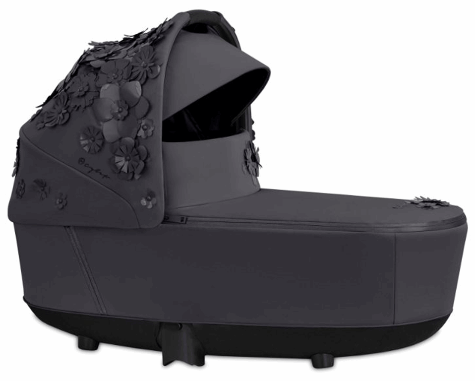 Cybex, Gondola Lux do wózka Priam 2.0-Simply Flowers Dream Grey