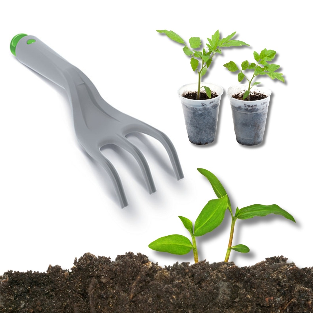 Grabki ogrodnicze z tworzywa 27 cm ABS INGRAB-4C