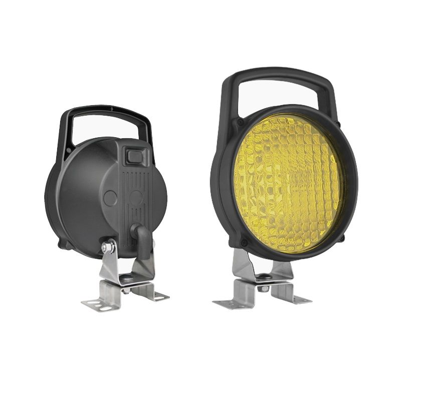 Lampa sygnalizacyjna żółta fi161 z wyłącznikiem LOR2.28038 Wesem