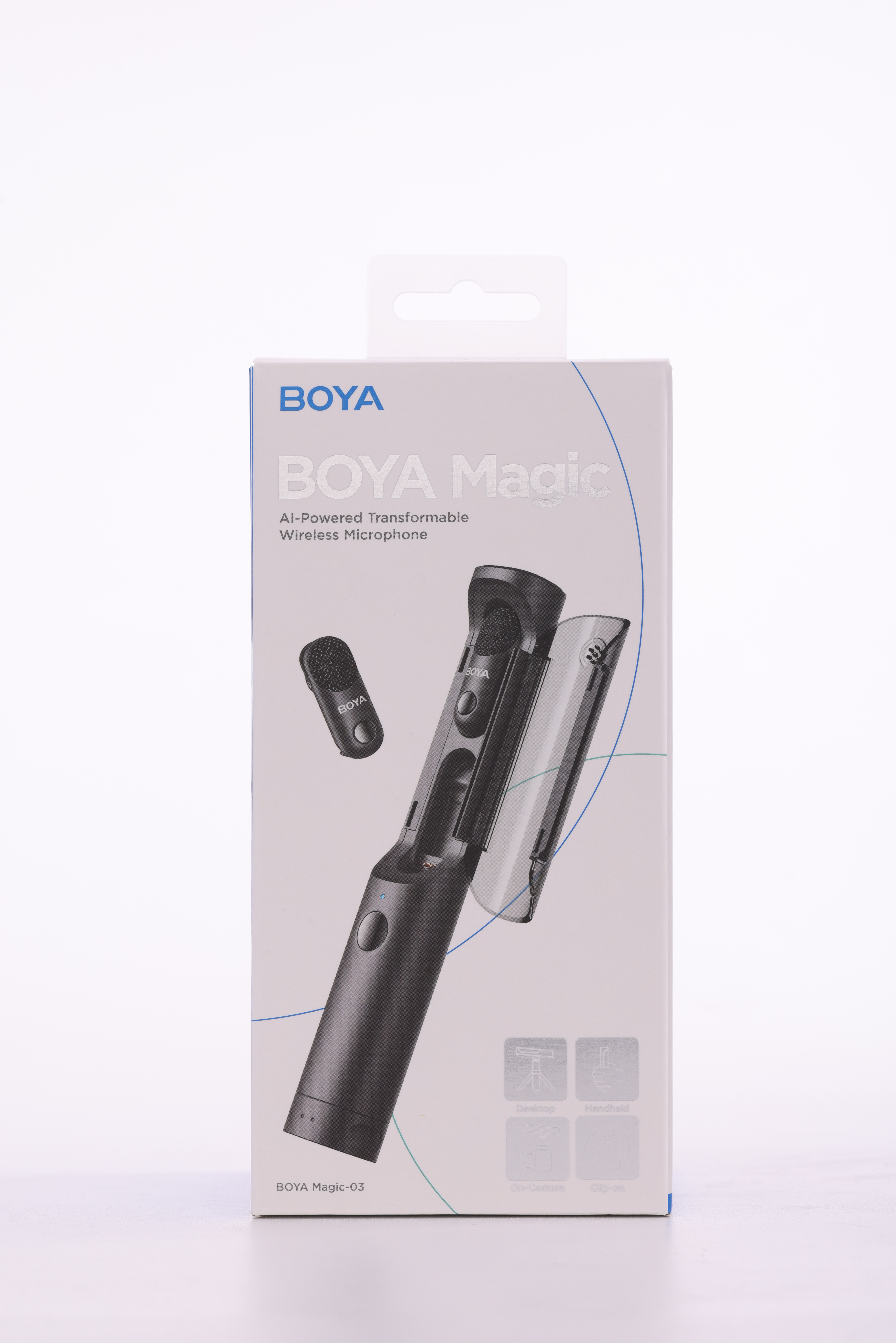 Bezprzewodowy mikrofon boya magic 03