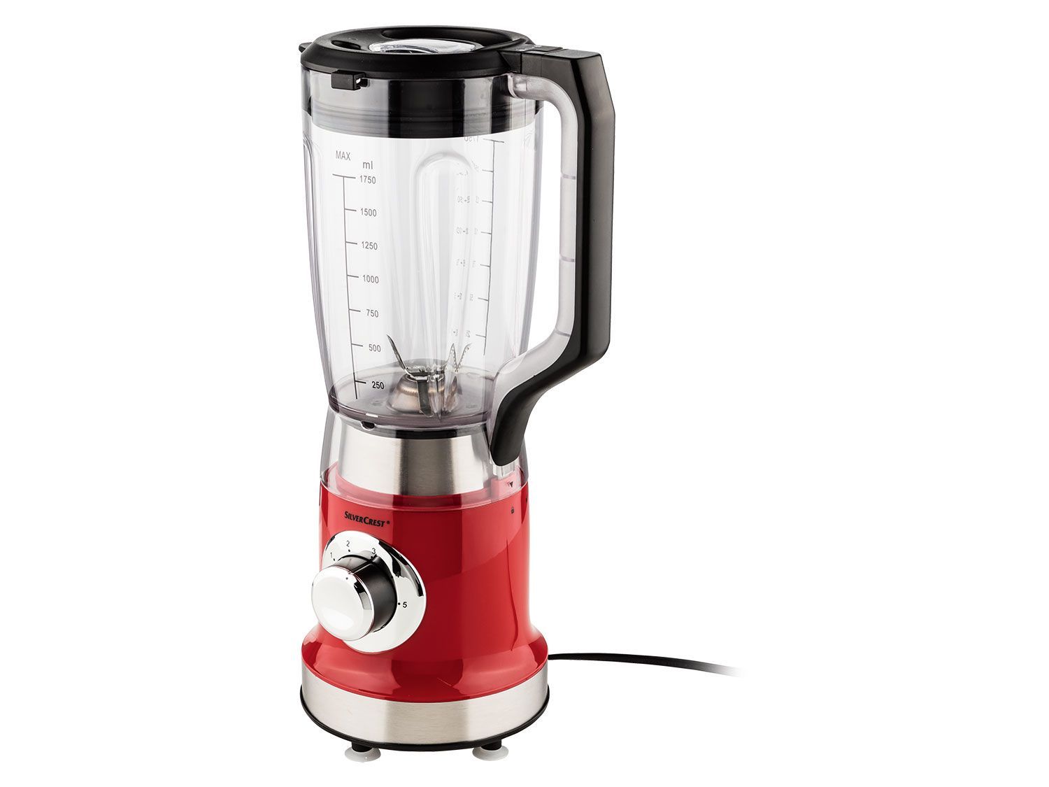 Silvercrest Blender kielichowy Ssdmd 600 A1 Czerwony