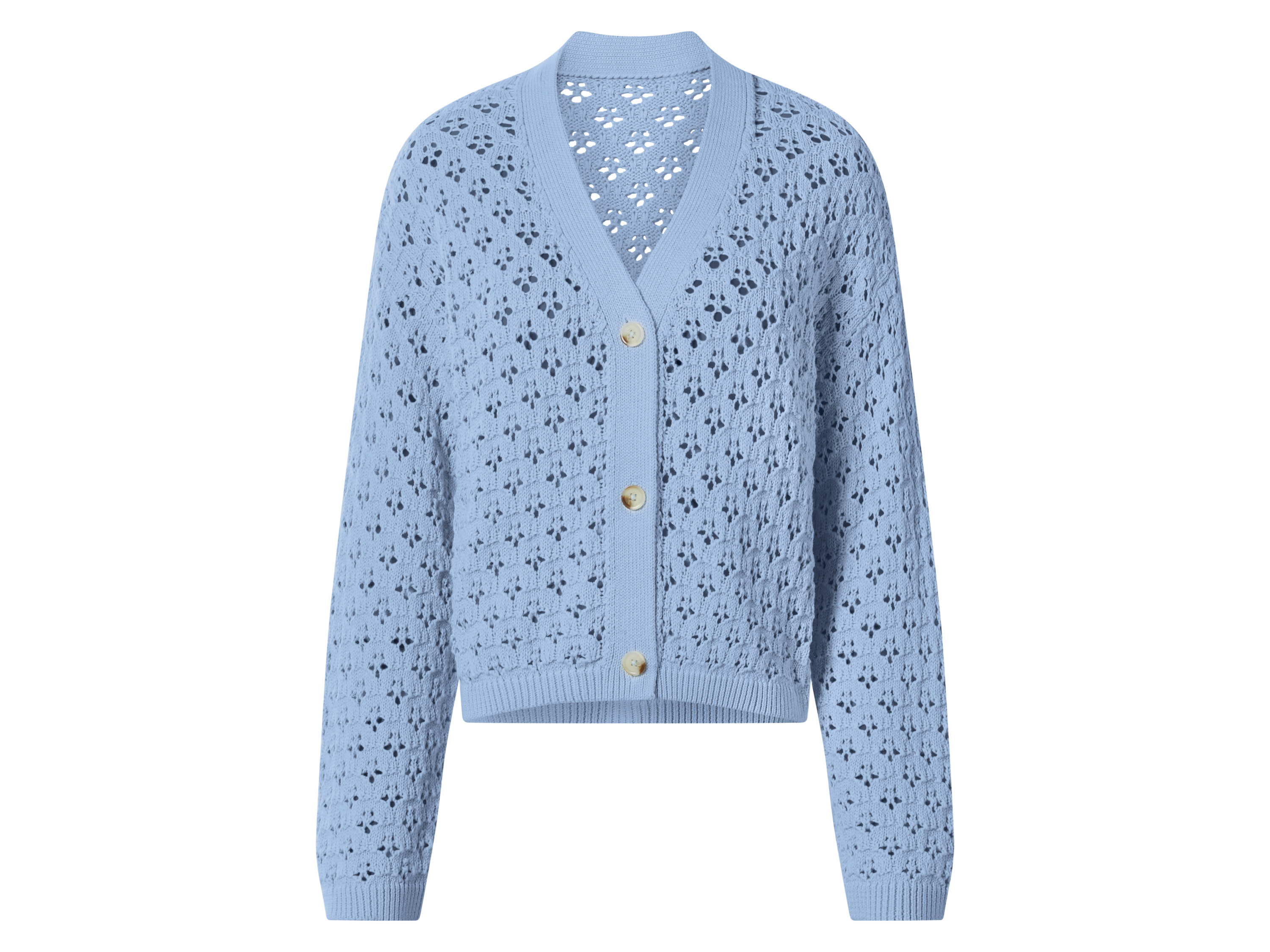 esmara Damski kardigan Niebieski, S36/38