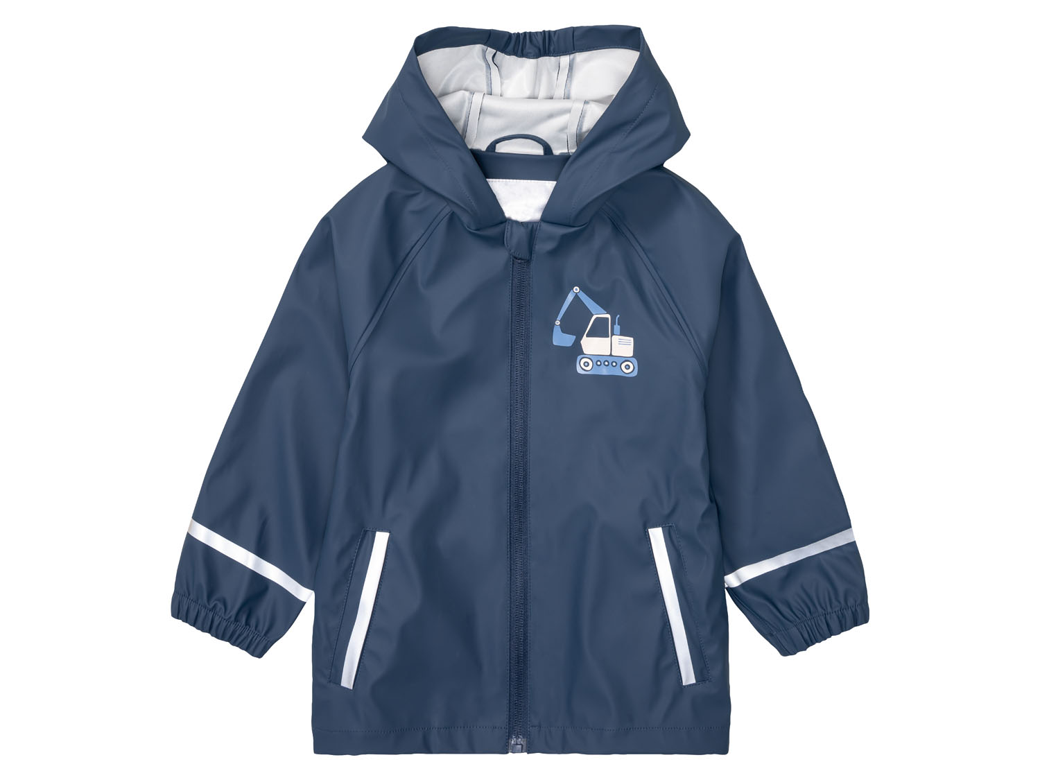 lupilu Kurtka przeciwdeszczowa chłopięca, wiatroszczelna i wodoodporna Granatowy, 98/104