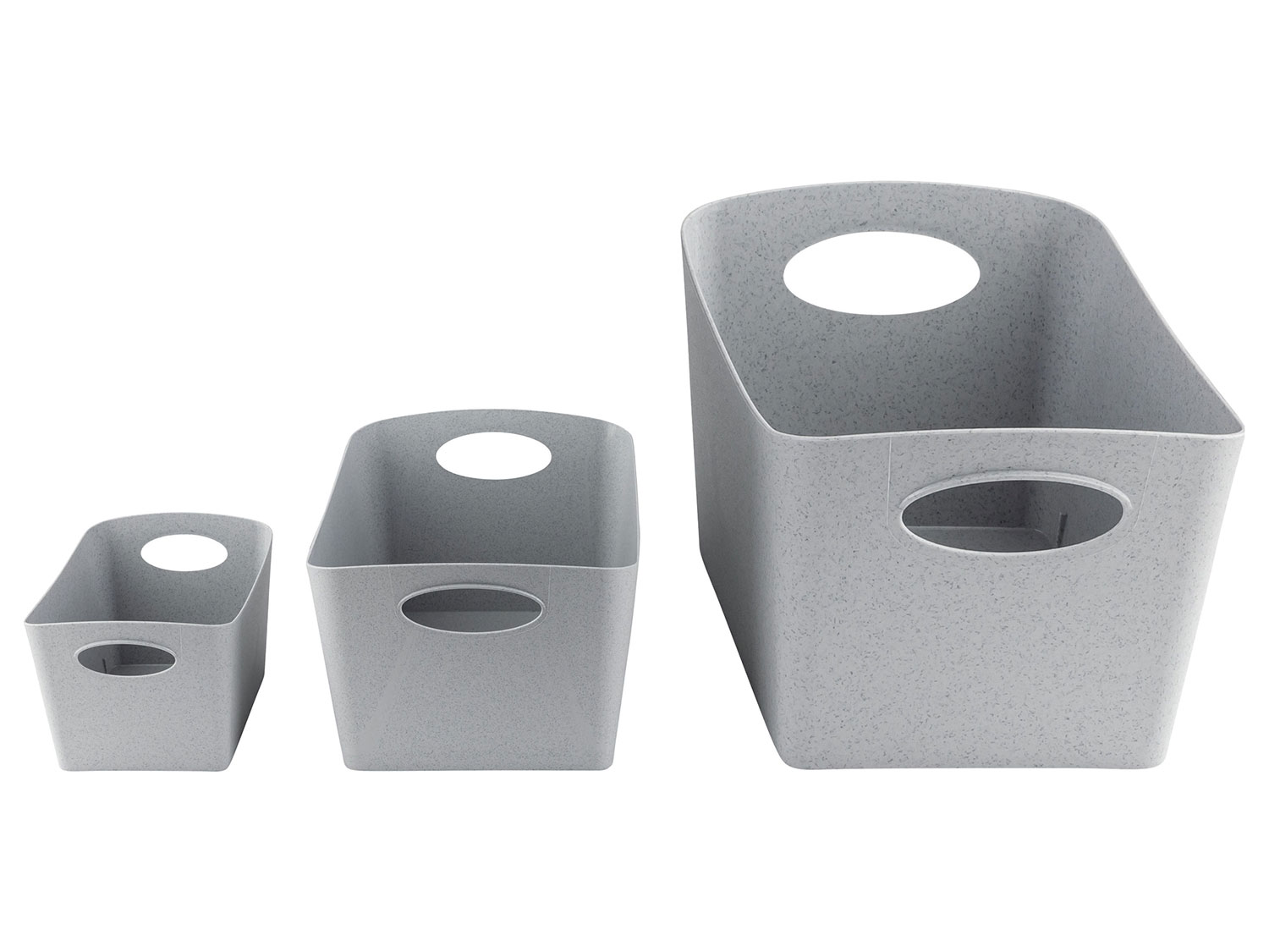 Koziol Pojemniki do przechowywania Boxxx, 3 sztuki Szary