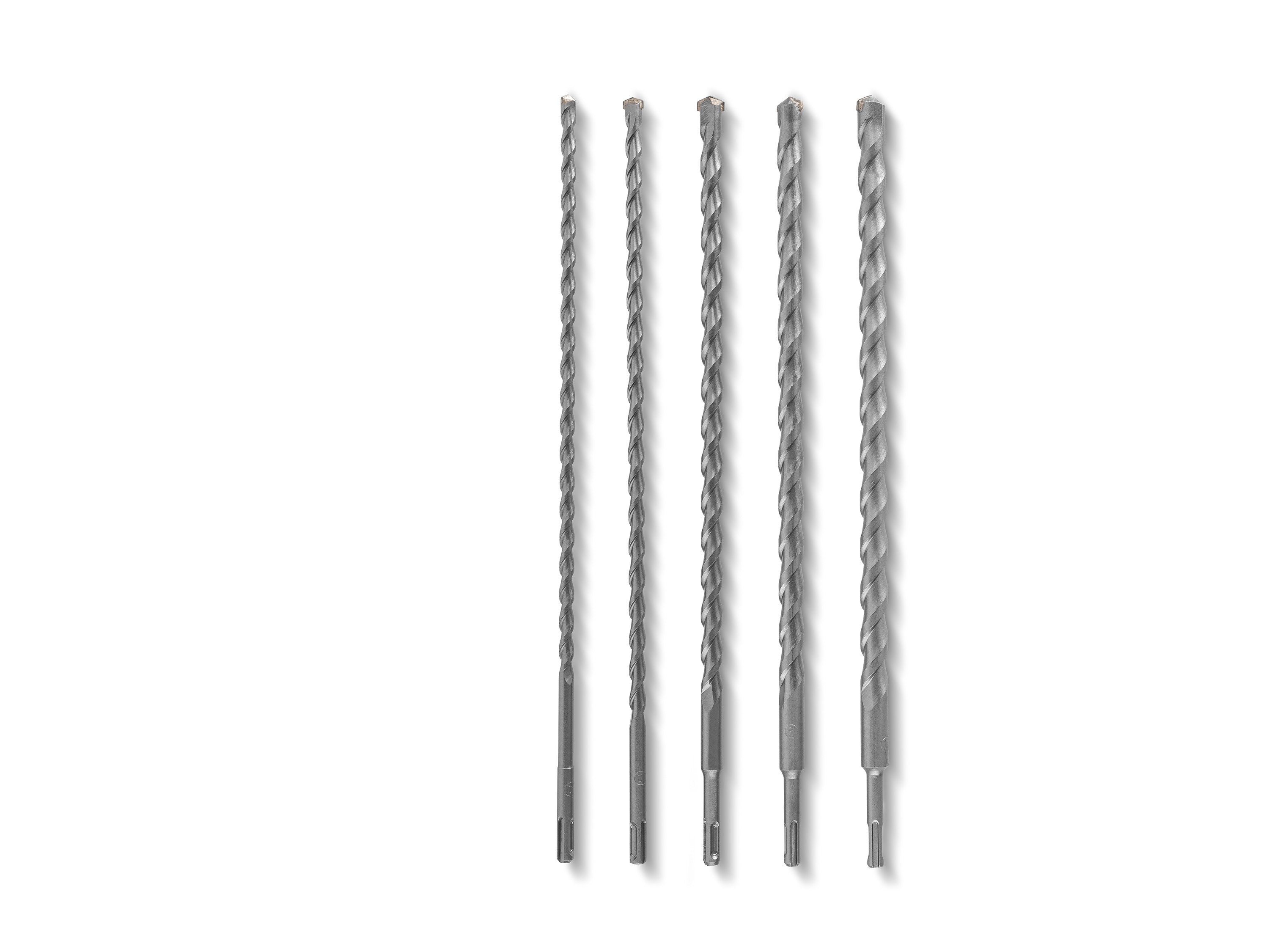 Parkside Zestaw wierteł udarowych i dłut / wierteł udarowych / wierteł koronowych Zestaw 5 elementów