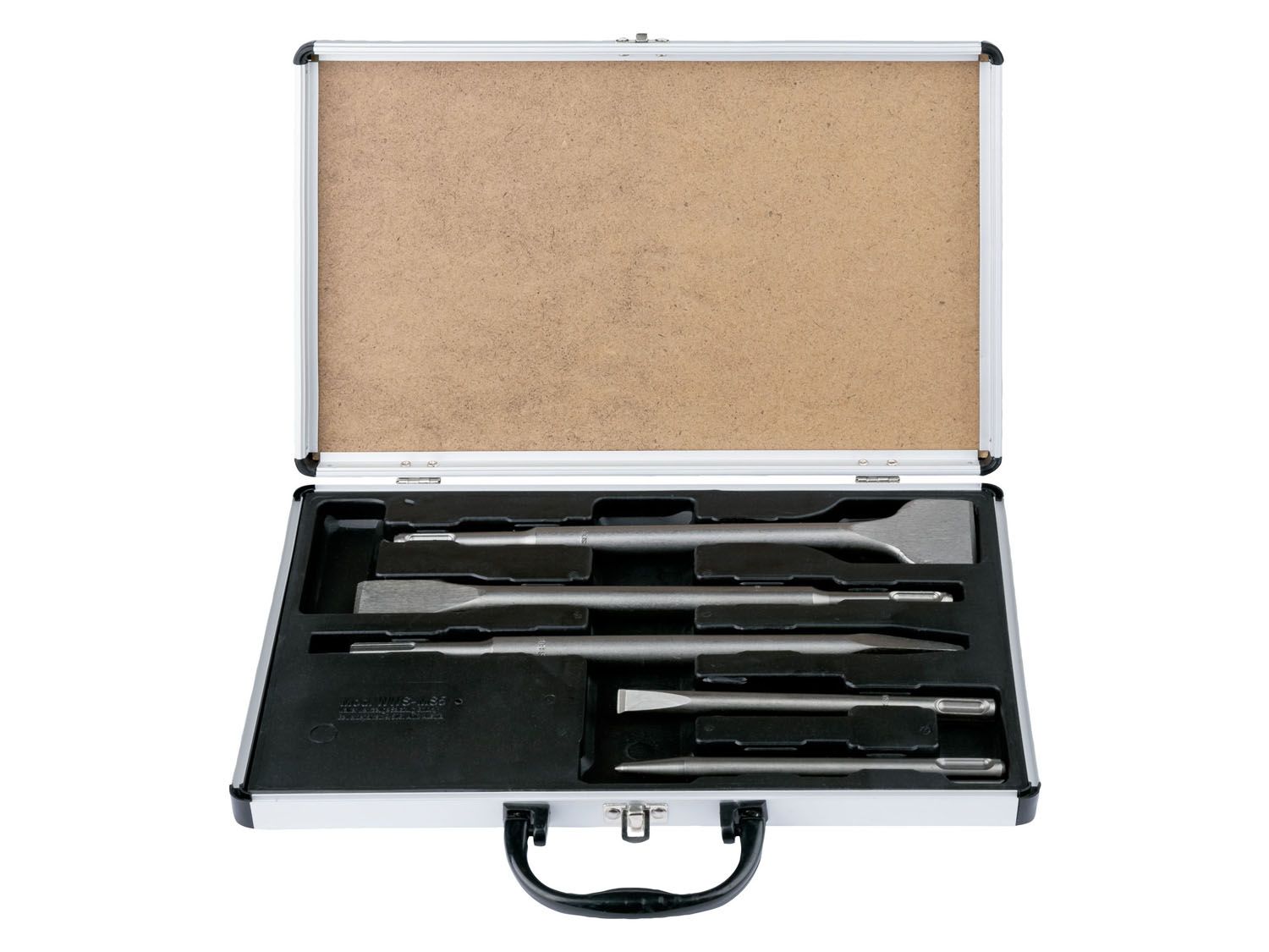 Parkside Zestaw wierteł SDS do betonu/ dłutowych/ ślimakowych, 1 komplet Zestaw dłut SDS