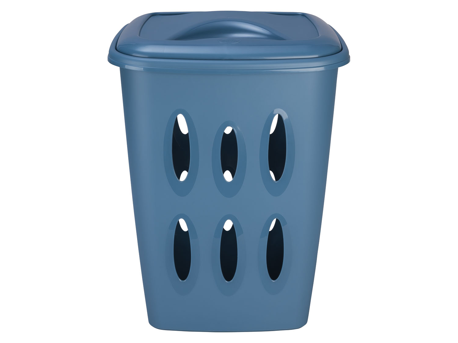 AquaPur Kosz na pranie, 42 l, z tworzywa sztucznego Niebieski