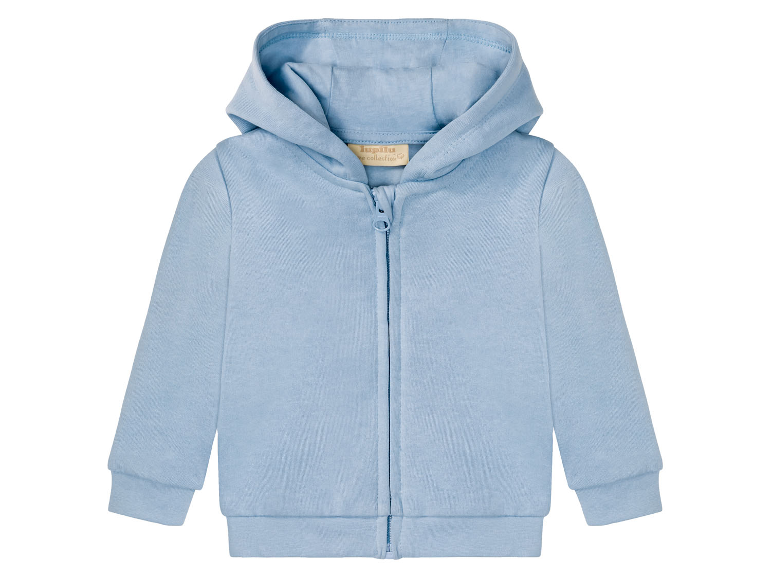 lupilu Bluza dziewczęca z biobawełny 86/92, Niebieski