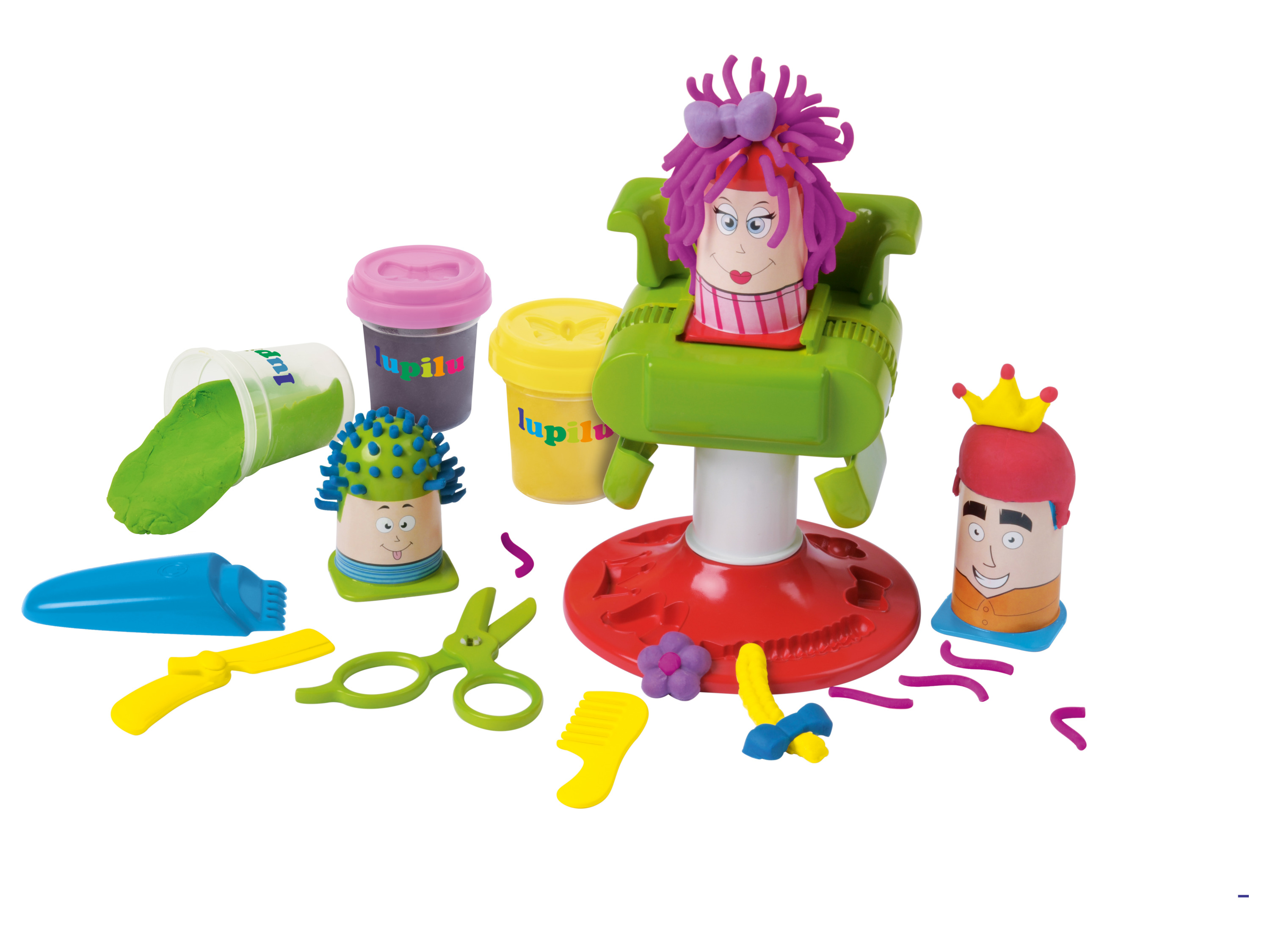 lupilu Zestaw plasteliny Fryzjer