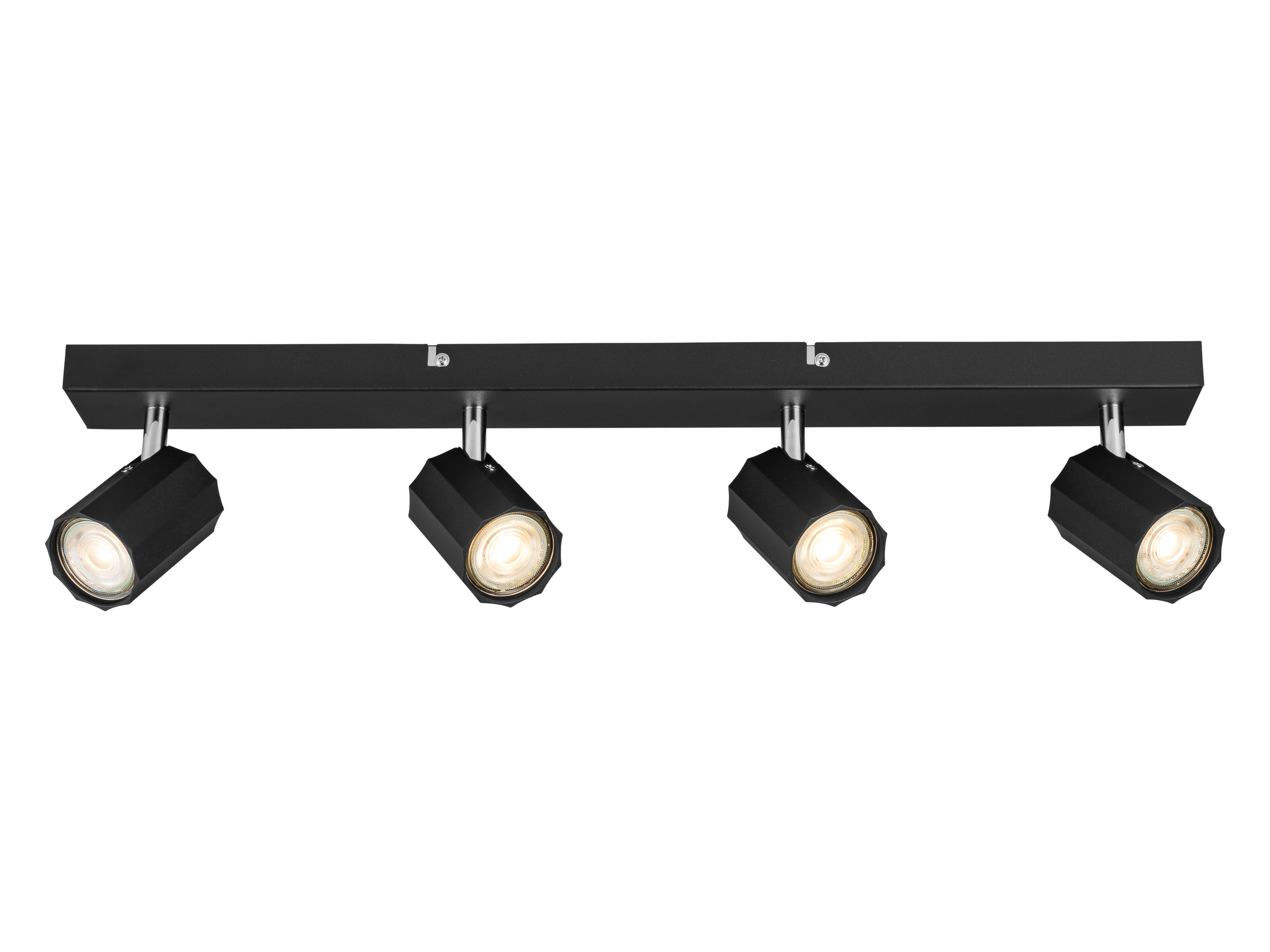 Livarno home Lampa szynowa sufitowa lub ścienna Lampa sufitowa szynowa, czarna