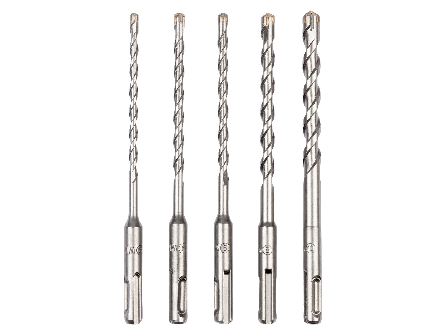 Parkside Performance Zestaw wierteł lub Zestaw dłut SDS Plus Wiertła Psbsp 5 A1, 5 sztuk