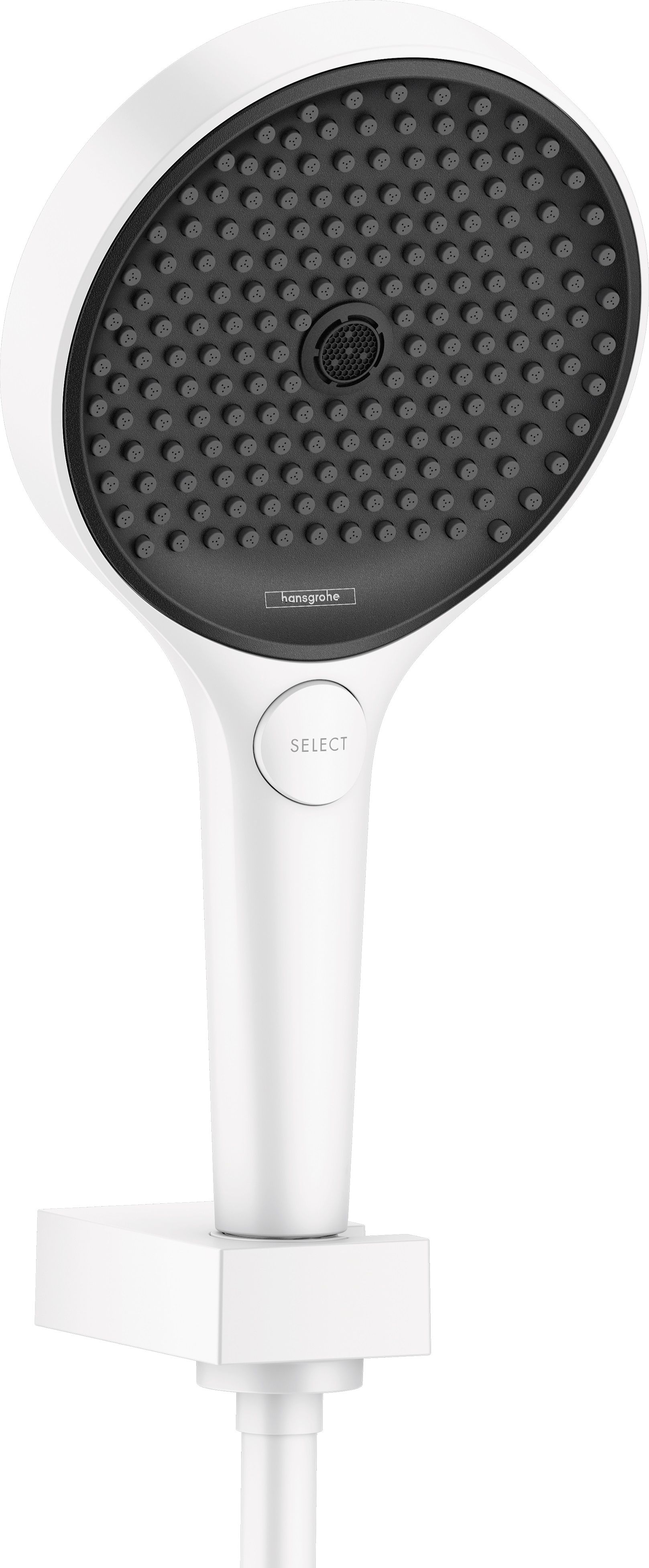 Darmowa Dostawa - Zestaw prysznicowy ścienny biały Hansgrohe Rainfinity 26852700