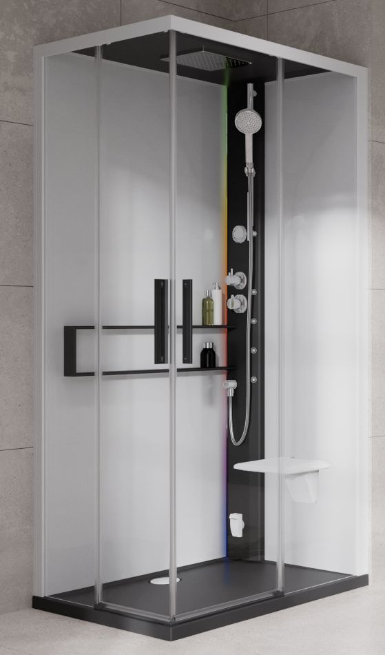 Darmowa Dostawa - Kabina z hydromasażem Novellini Glax G22A9070DT51HU