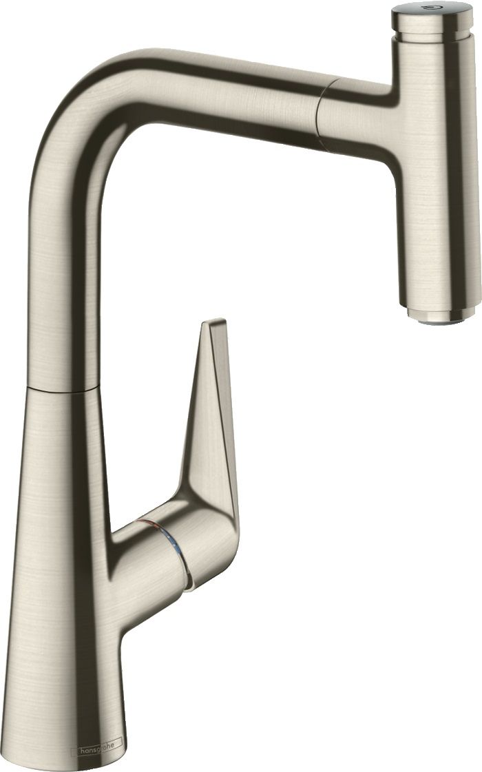 Darmowa Dostawa - Bateria kuchenna stojąca stal Hansgrohe Talis Select M51 73852800