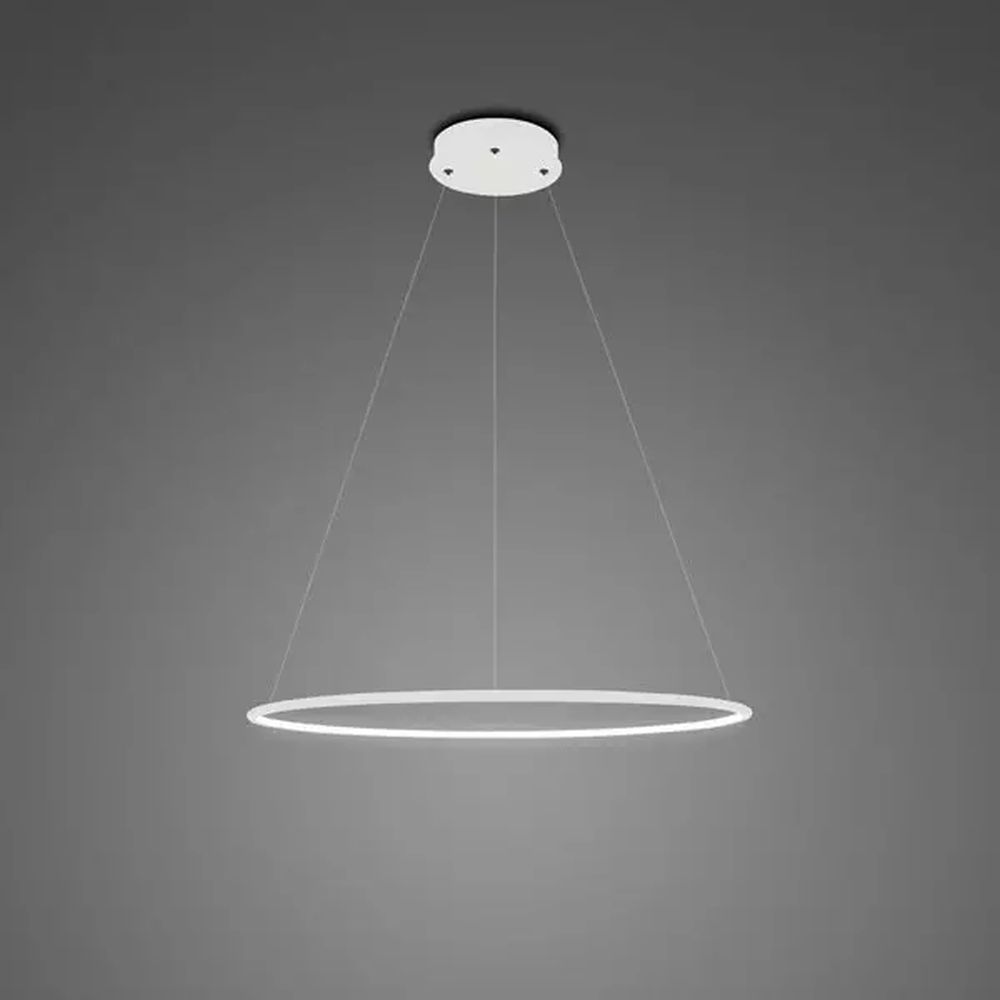 Darmowa Dostawa - Lampa wisząca 1x15 W biała Altavola Design Ledowe Okręgi LA073P40in3kwhite