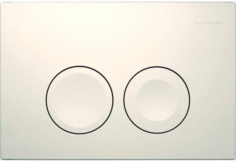 Darmowa Dostawa - Przycisk spłukujący do wc biały Geberit Delta25 115125115