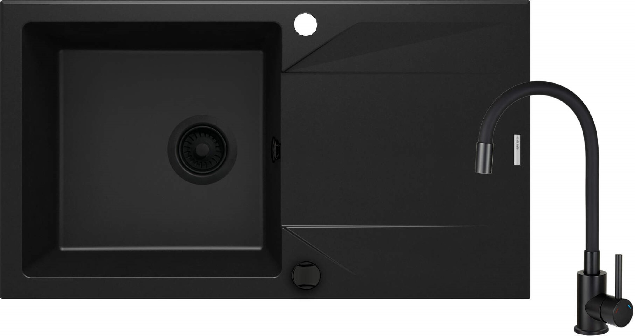 Darmowa Dostawa - Zlewozmywak z baterią Deante Evora ZQJJN113