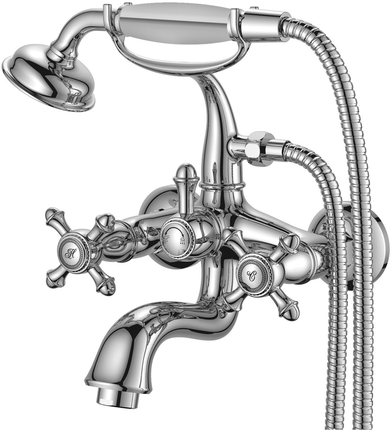 Darmowa Dostawa - Bateria wannowo-prysznicowa Omnires Retro RE7231CR