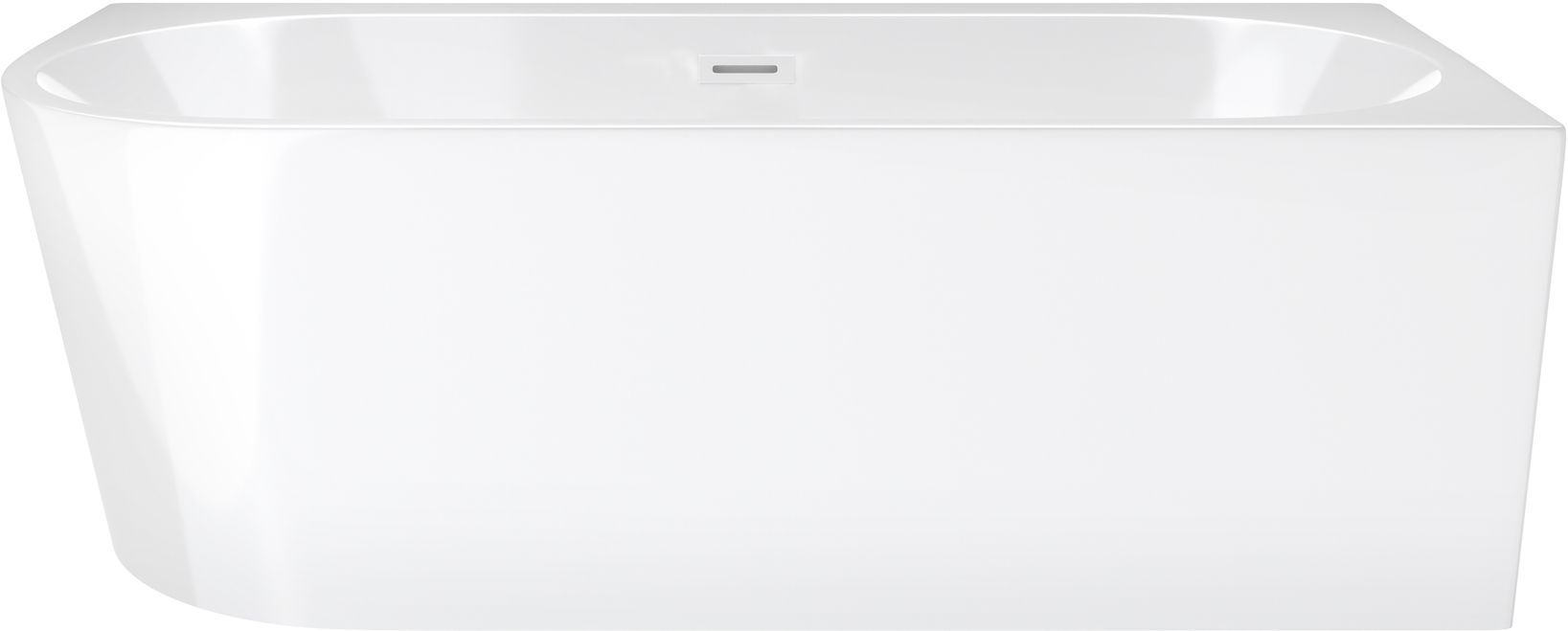 Darmowa Dostawa - Wanna narożna 170x80 cm prawostronna biały Corsan Intero 649322