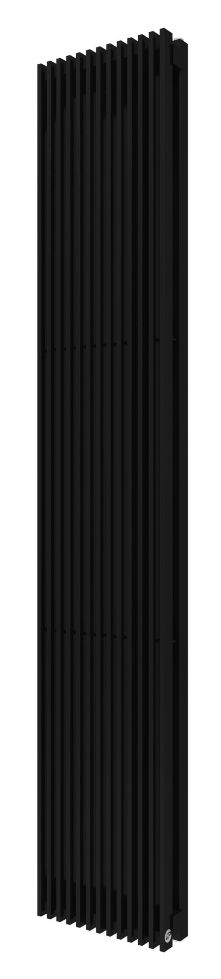 Darmowa Dostawa - Grzejnik pokojowy 120x28.8 cm podłączenie dolne czarny Instal Projekt Afro New 2 AFRN212013C31