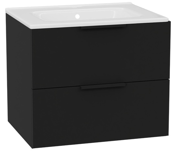 Darmowa Dostawa - Umywalka z szafką 61 cm czarną Excellent Tuto 2.0 MLEX2172K600265BKBK