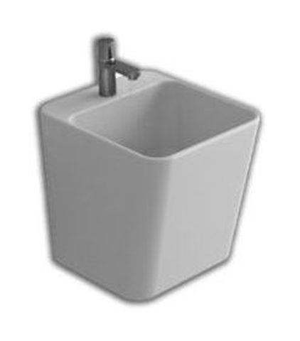 Darmowa Dostawa - Umywalka 48x40 cm prostokątna ścienna biała Hatria G-Full YXJG01