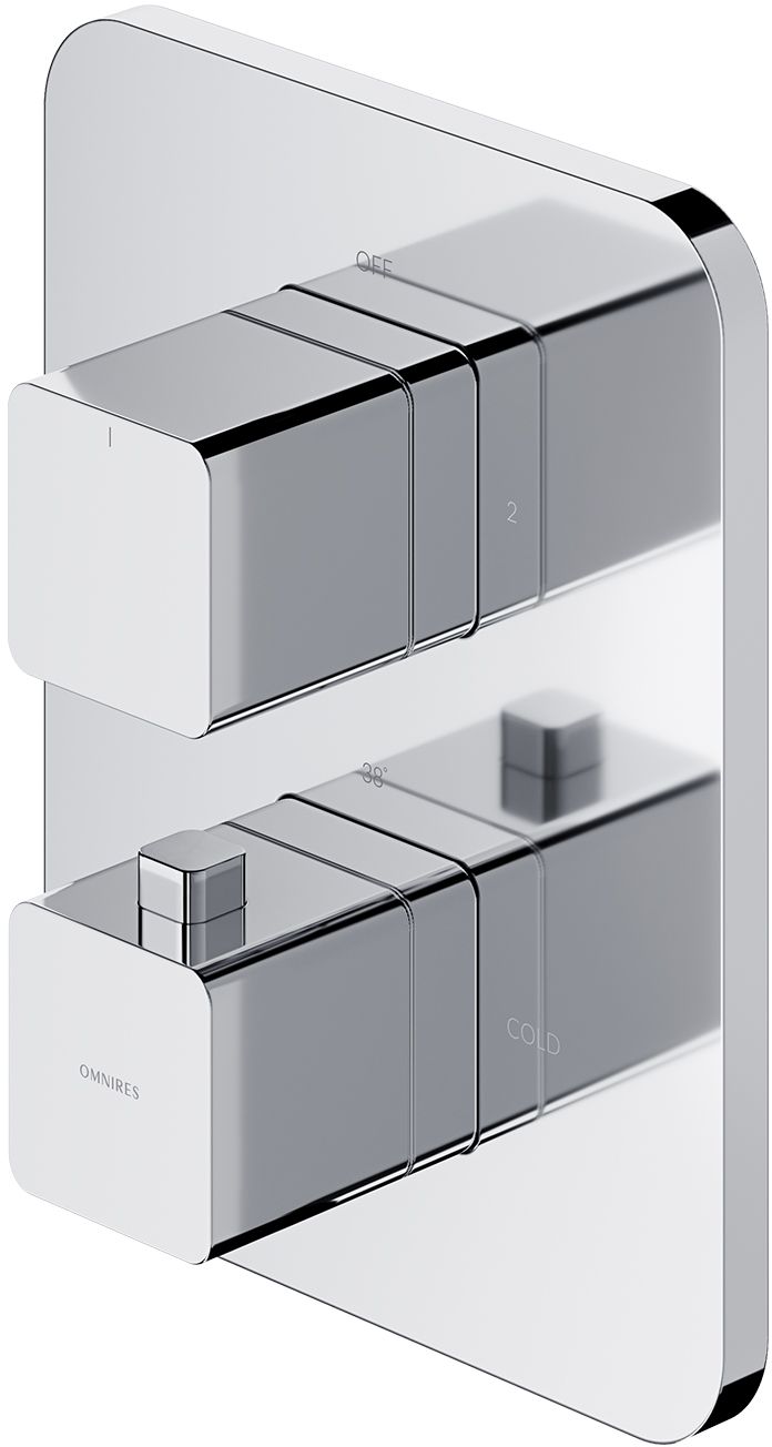 Darmowa Dostawa - Bateria wannowo-prysznicowa podtynkowa chrom Omnires Parma PM7436CR