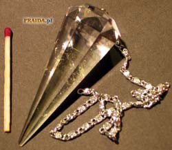 Wahadełko z kryształu górskiego - stożek 2