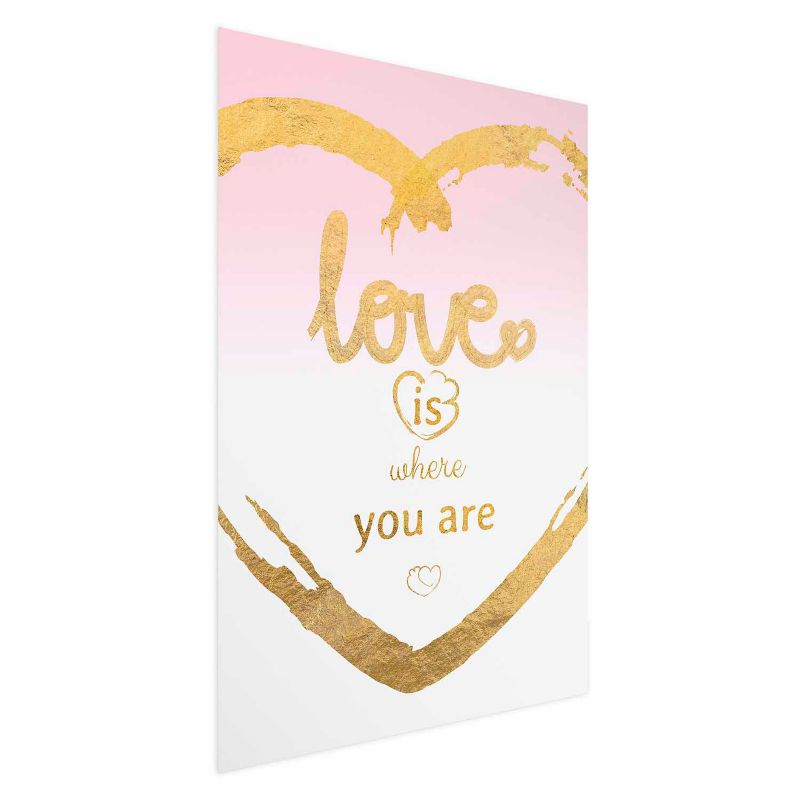 Plakat Artgeist Love Is 60x90 cm bez ramy 1 szt