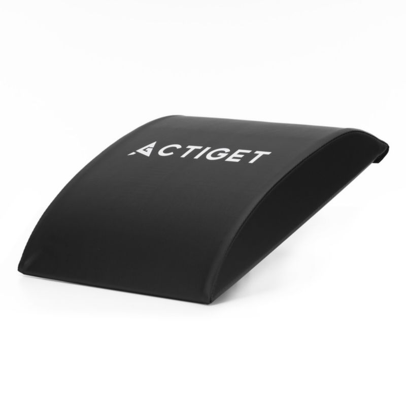 Mata Actiget AB do ćwiczeń brzucha, podkładka treningowa do 120 kg czarna 1 szt.