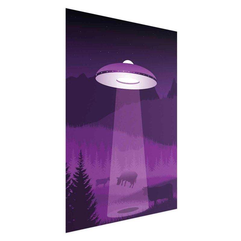Plakat Artgeist Ufo 60x90 cm bez ramy bez marginesu 1 szt