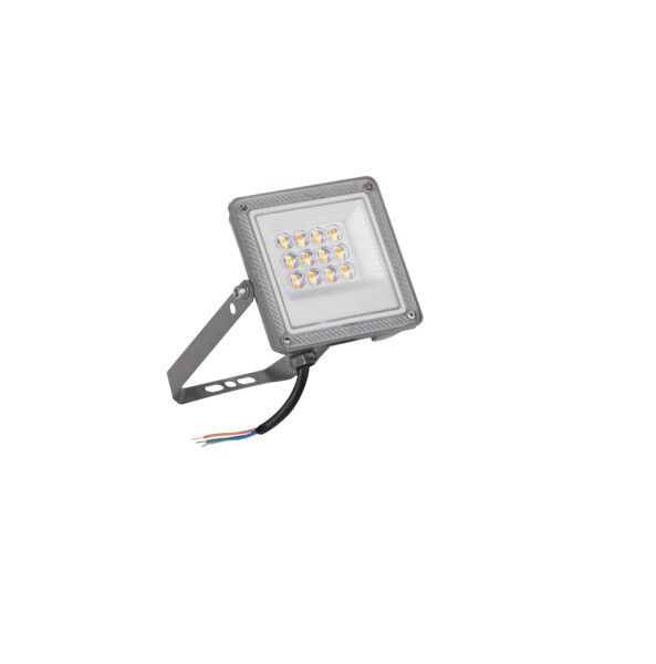 Naświetlacz LED Kanlux szary LED 10W 3000/4000/6500K 860/1080/970lm IP65 wym: 13,8 x 12 x 2,6 cm aluminium - 1 szt.