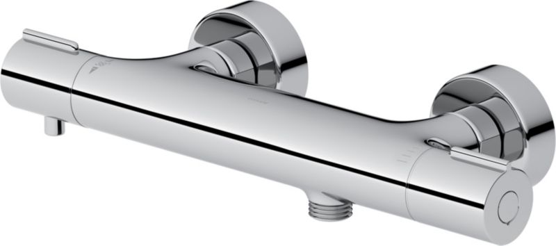 Bateria prysznicowa Cersanit Virgo termostatyczna ścienna chrom 1 szt.